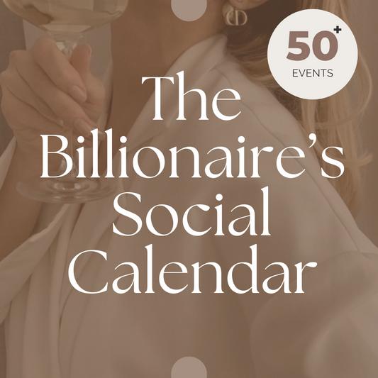 The Billionaire's Social Calendar